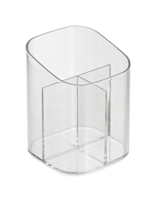 IDESIGN - iDesign Clear Cosmetic Organizer 4.5 in. H X 3.5 in. W X 3.5 in. D