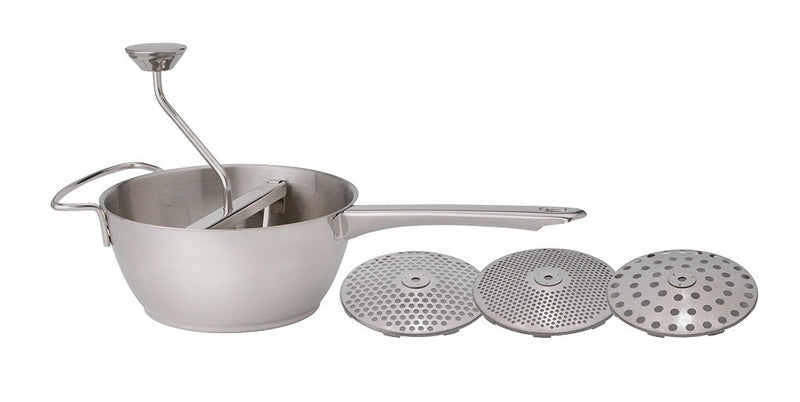 HAROLD'S KITCHEN - Harold's Kitchen 20 oz Silver Stainless Steel Food Mill