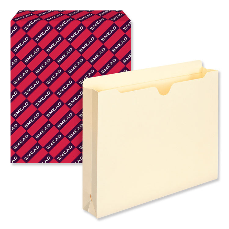 Smead - Manila File Jackets, 2-Ply Straight Tab, Letter Size, Manila, 50/Box (7782907)