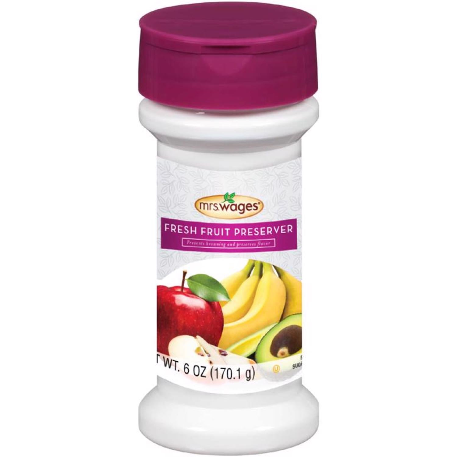 Mrs. Wages Fresh Fruit Preserver 6 oz 1 pk - Case of 12