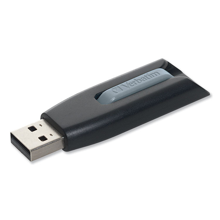 Verbatim - Store 'n' Go V3 USB 3.0 Drive, 8 GB, Black/Gray