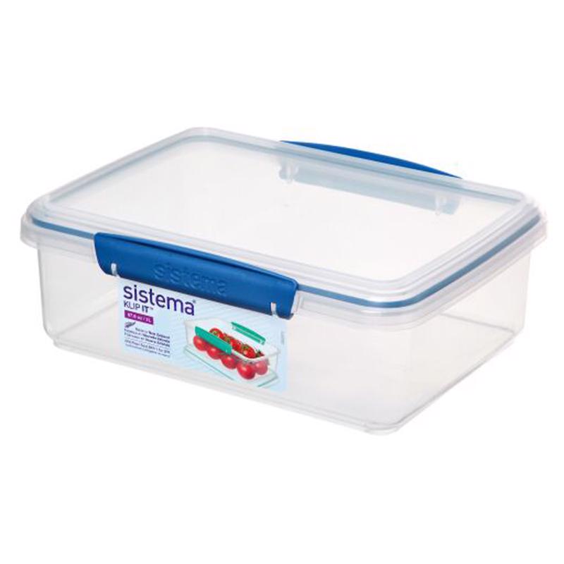 SISTEMA - Sistema Klip It 2 L Clear Food Storage Container 1 pk - Case of 6