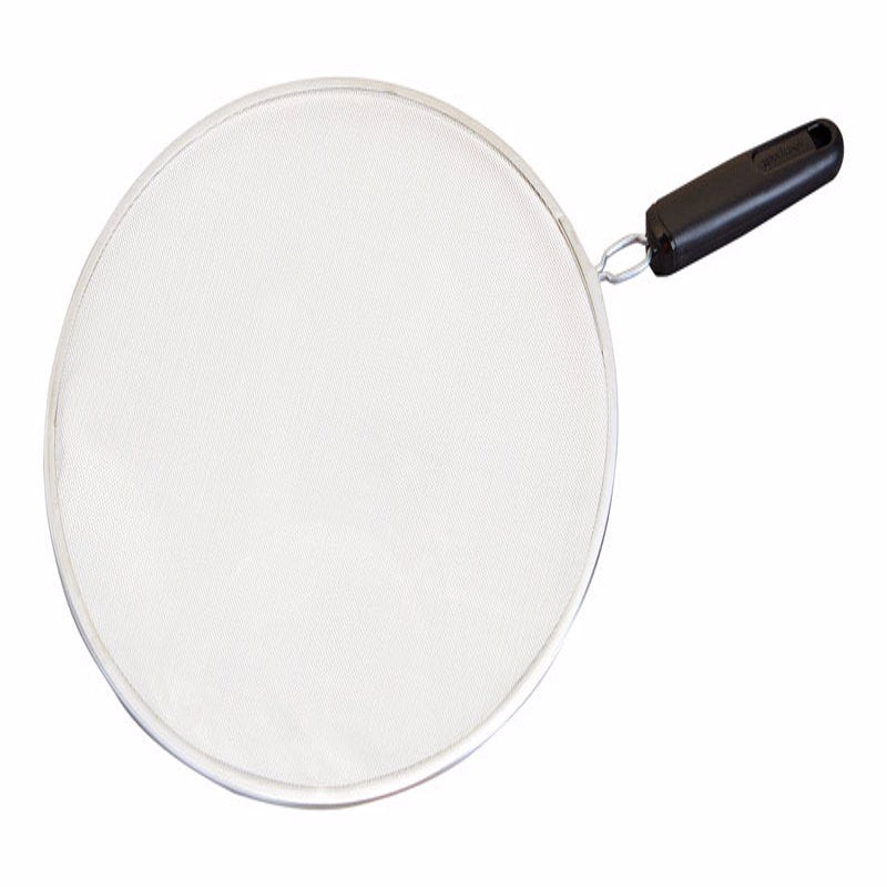 GOOD COOK - Good Cook Silver/Black Stainless Steel Splatter Screen