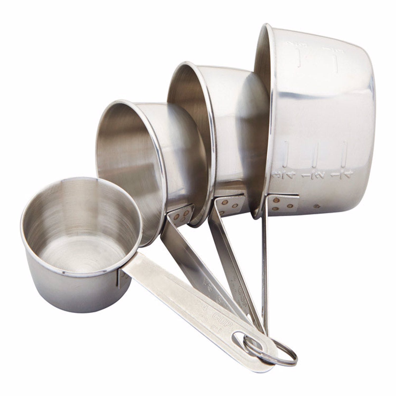 Good Cook Stainless Steel Silver Measuring Set - Case of 2