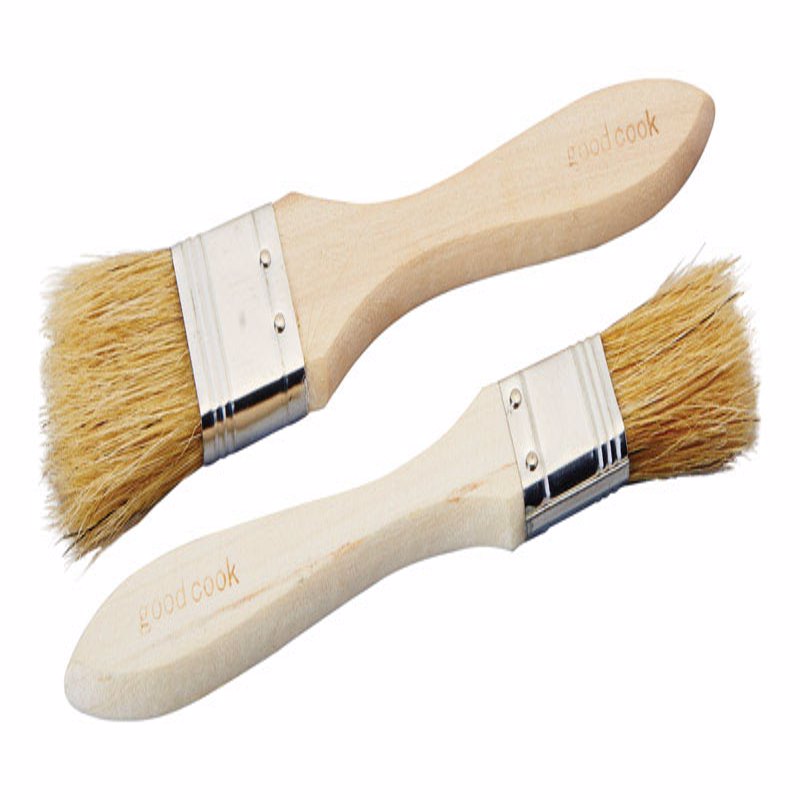 GOOD COOK - Good Cook Natural Wood Pastry/Basting Brush Set