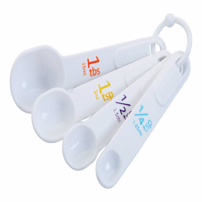 GOOD COOK - Good Cook Plastic White Measuring Spoon