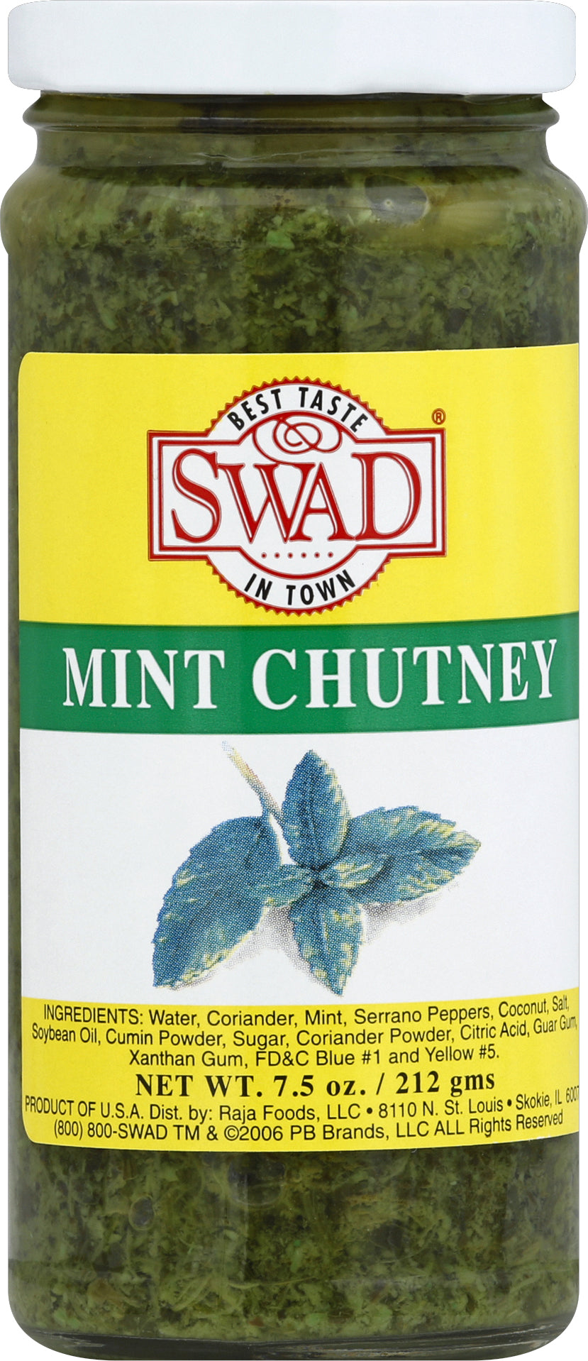 SWAD Chutney 7.5 oz - Case of 12