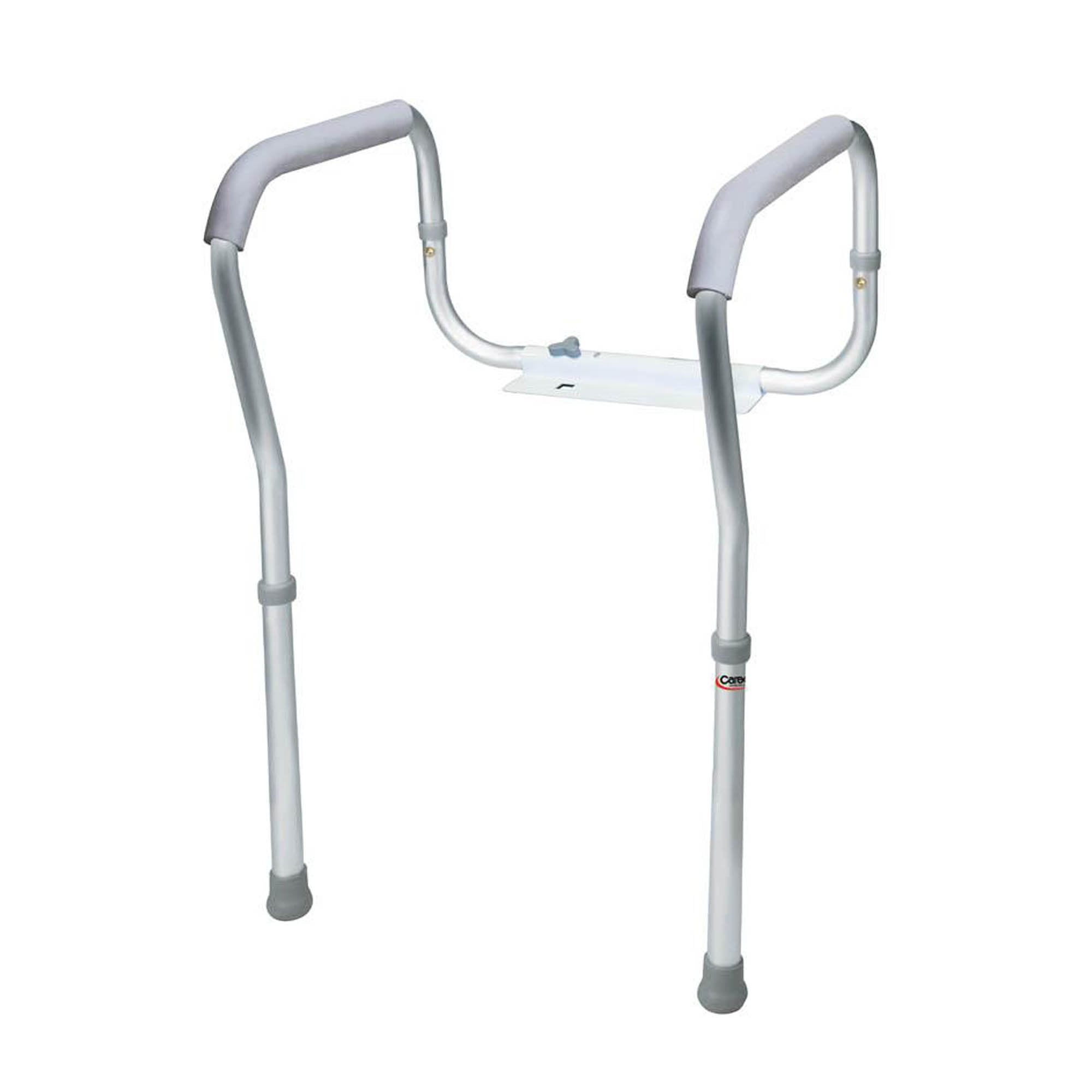 Apex-Carex Healthcare - Toilet Safety Rail Carex® Gray Aluminum [2/CS]