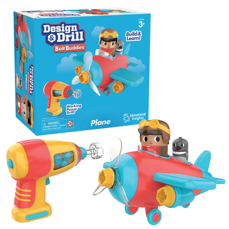 EDUCATIONAL INSIGHTS - Design & Drill® Bolt Buddies® Plane