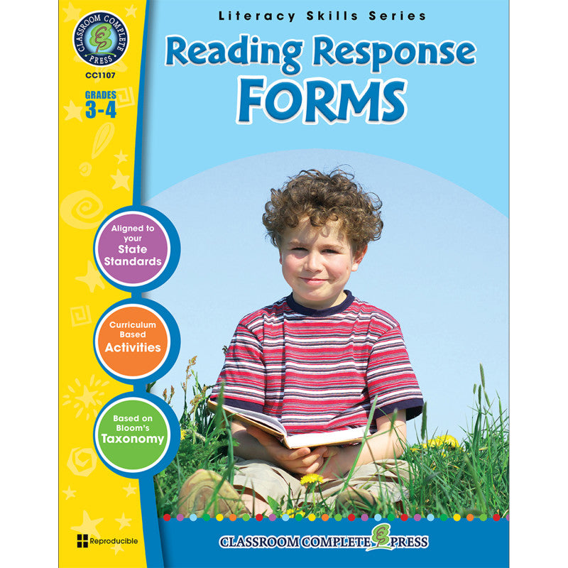 CLASSROOM COMPLETE PRESS - Reading Response Forms Gr. 3-4