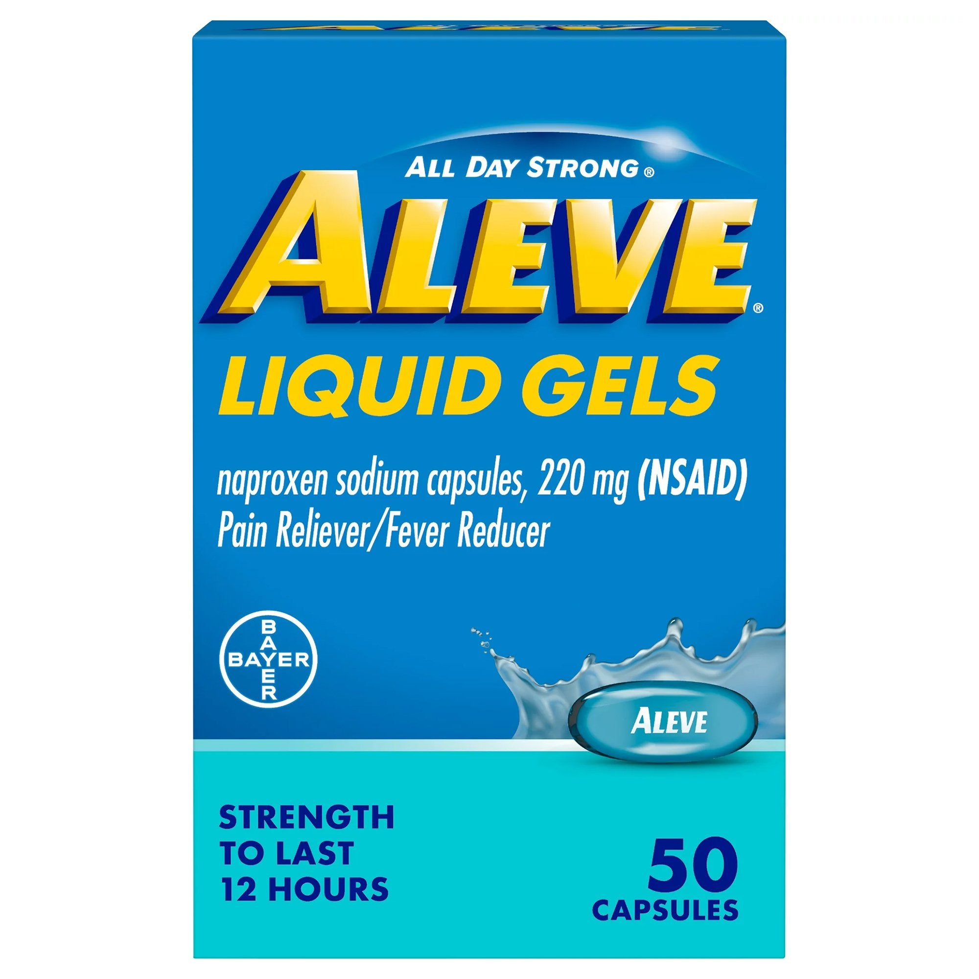Bayer - Pain Relief Aleve® 220 mg Strength Naproxen Sodium Capsule [1/BT] (1229957_BT)