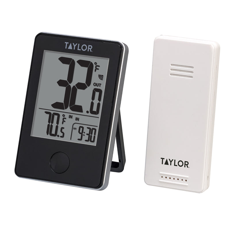 TAYLOR - Taylor Digital Thermometer Plastic Black 7.68 in.