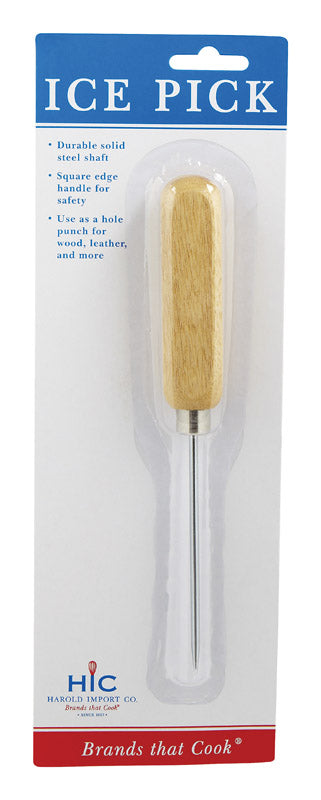 HAROLD'S KITCHEN - Harold's Kitchen Steel/Wood Ice Pick