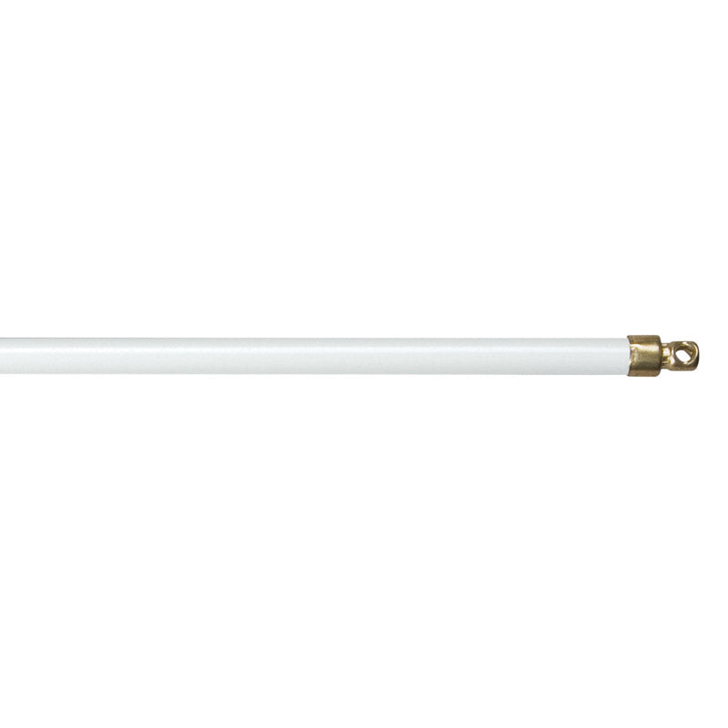 KENNEY - Kenney White Sash Rod 11 in. L X 19 in. L