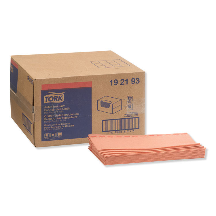 Tork - Foodservice Cloth, 13 x 24, Red, 150/Carton