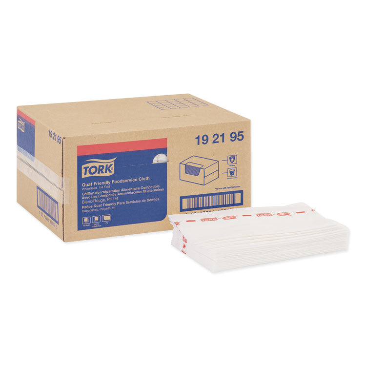 Tork - Foodservice Cloth, 13 x 21, White, 150/Carton