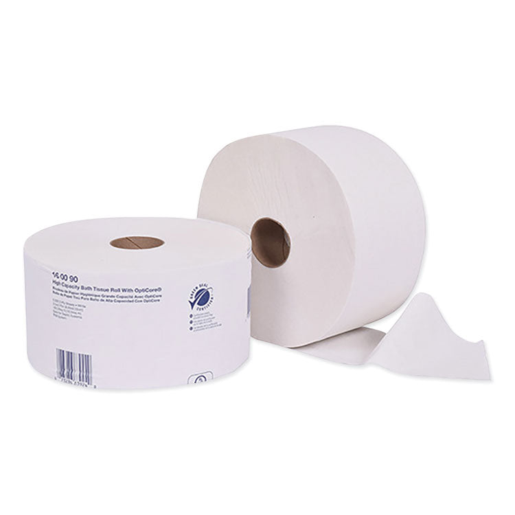 Tork - Universal High Capacity Bath Tissue w/OptiCore, Septic Safe, 2-Ply, White, 2,000/Roll, 12/Carton