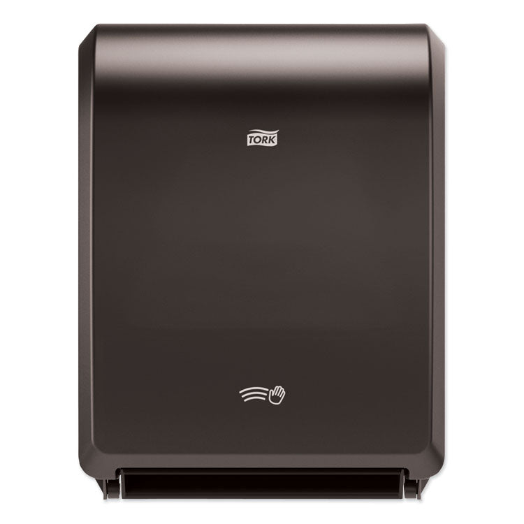 Tork - Electronic Hand Towel Roll Dispenser, 7.5" Roll, 12.32 x 9.32 x 15.95, Black