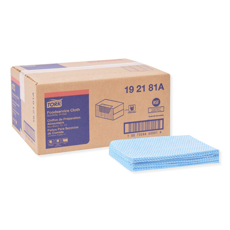 Tork - Foodservice Cloth, 13 x 21, Blue, 240/Carton