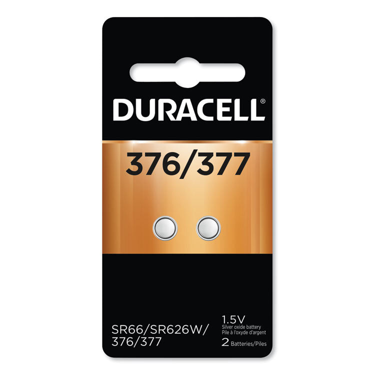 Duracell - Button Cell Battery, 376/377, 1.5 V, 2/Pack