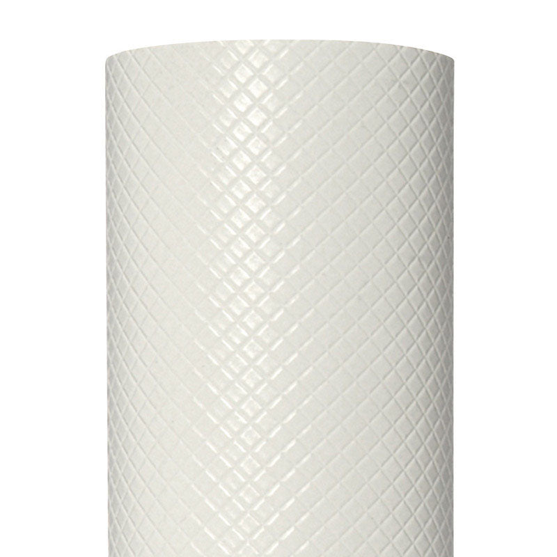 CON-TACT - Con-Tact Simple Elegance 5 ft. L X 20 in. W White Diamonds Non-Adhesive Shelf Liner