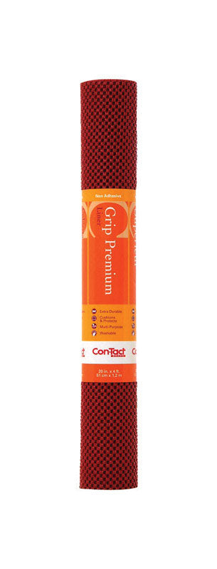 CON-TACT - Con-Tact Grip Premium 4 ft. L X 20 in. W Red Non-Adhesive Shelf Liner