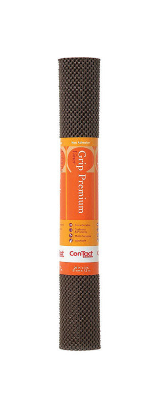 CON-TACT - Con-Tact Grip Premium 4 ft. L X 20 in. W Chocolate Non-Adhesive Shelf Liner