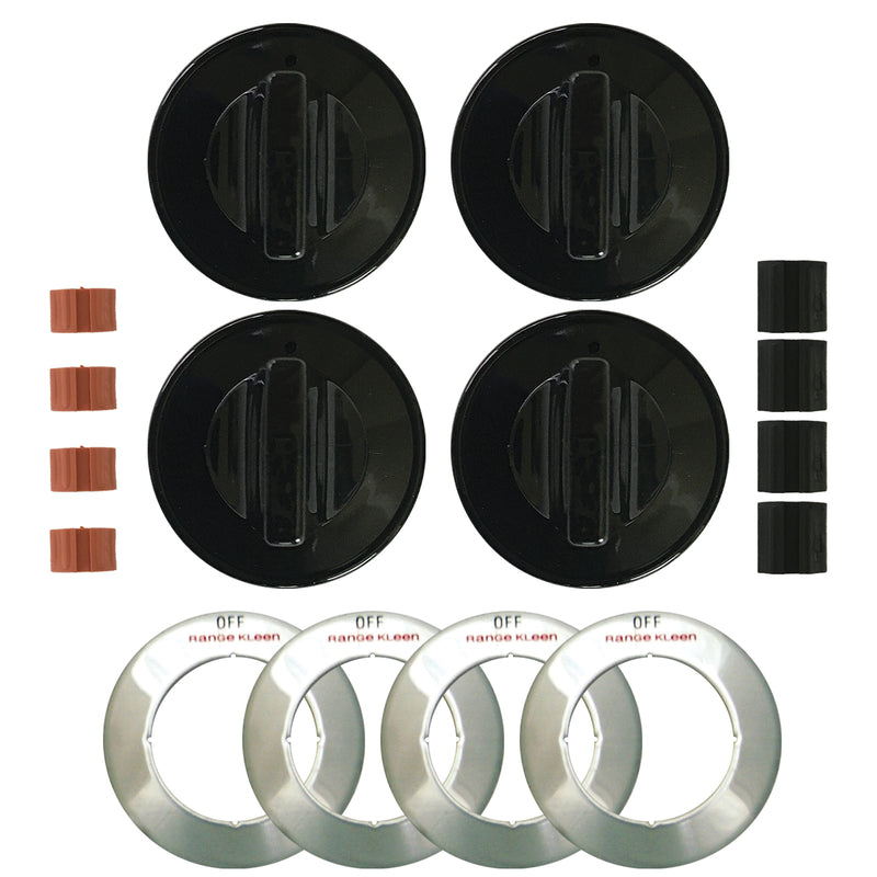 RANGE KLEEN - Range Kleen Plastic Replacement Knob Kit [8214]
