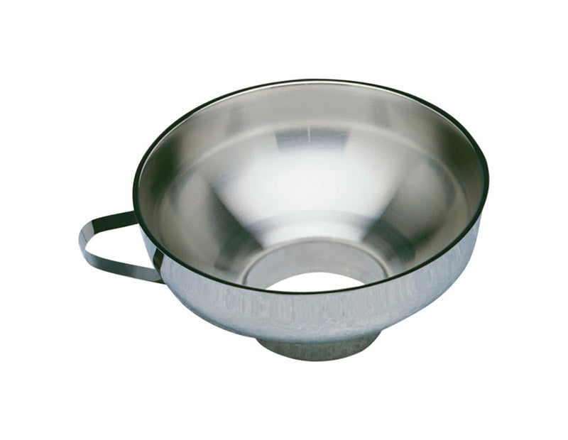 NORPRO - Norpro Silver Stainless Steel Wide Mouth Funnel With Handle