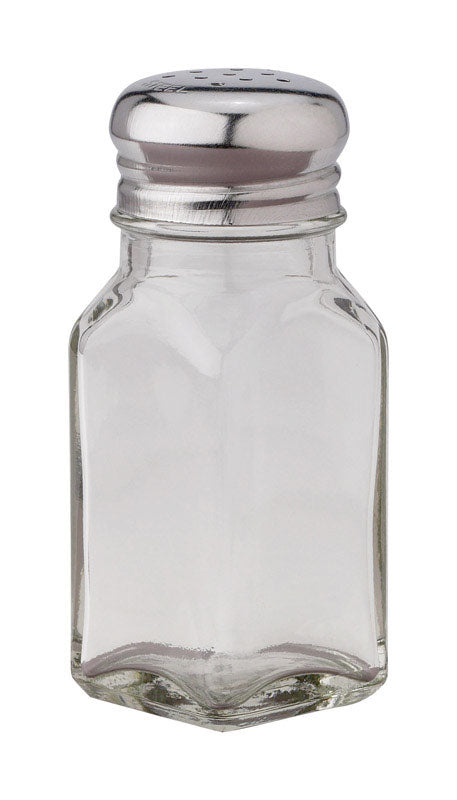 HAROLD IMPORT - Harold Import Clear Glass Salt and Pepper Shaker - Case of 6