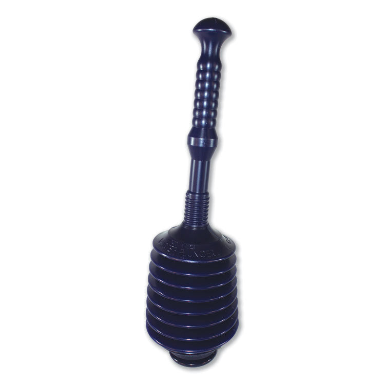 Impact - Deluxe Professional Plunger, 11.2" Polyethylene Handle, 6" dia