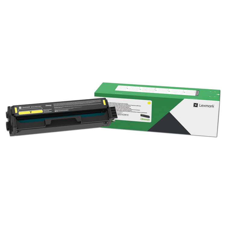 Lexmark - C331HY0 Return Program High-Yield Toner, 2,500 Page-Yield, Yellow