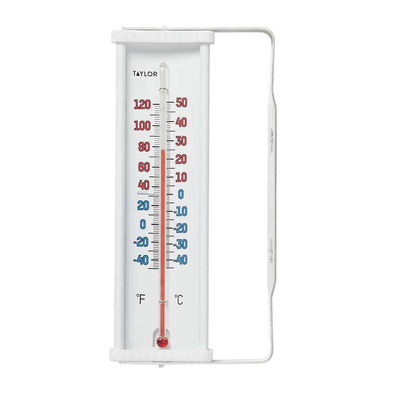 TAYLOR - Taylor Tube Thermometer Plastic White 8.66 in.