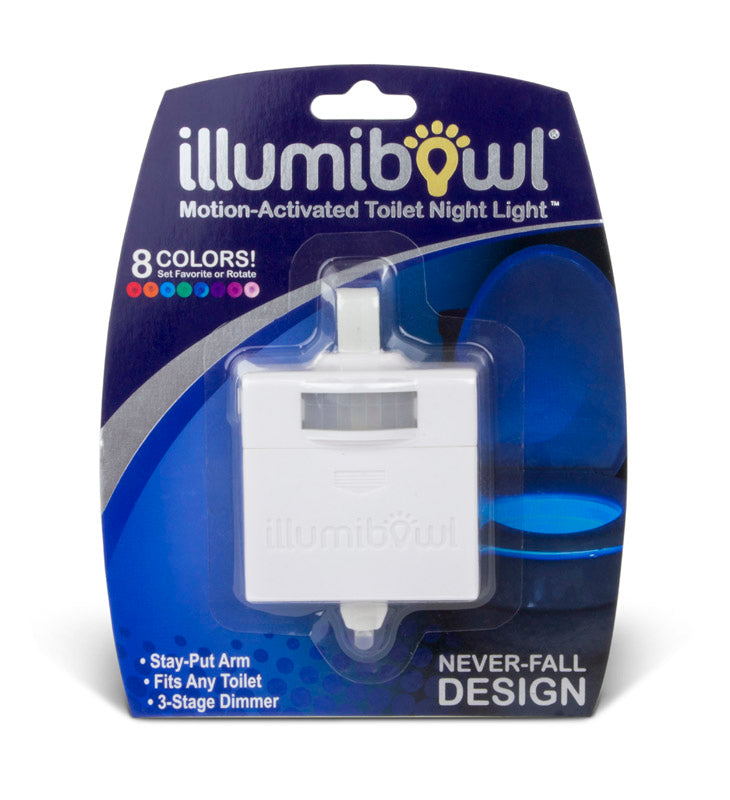 ILLUMIBOWL - IllumiBowl Automatic Battery Powered LED Color Changing Night Light