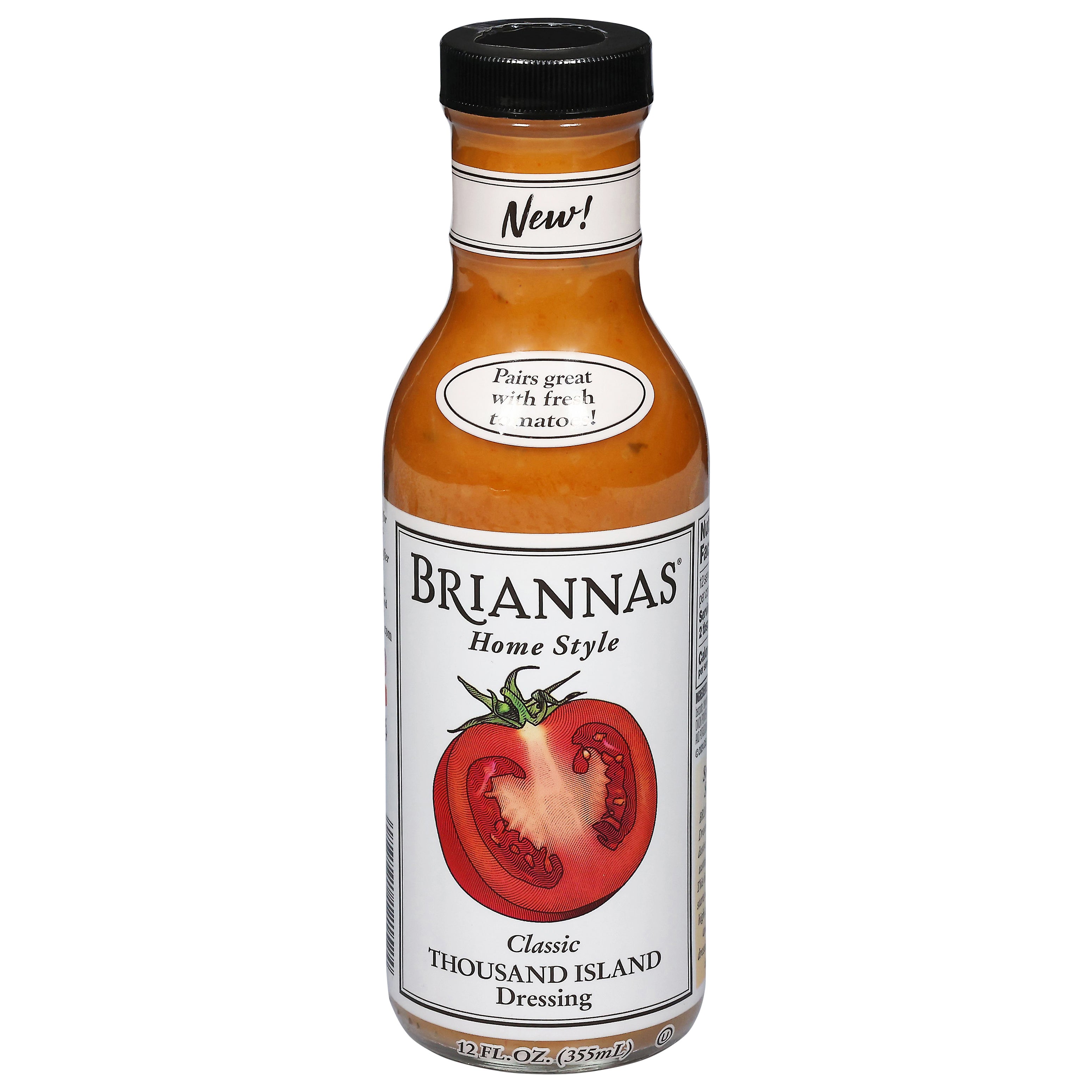 Briannas Home Style Classic Thousand Island Dressing 12 fl oz - Case of 6