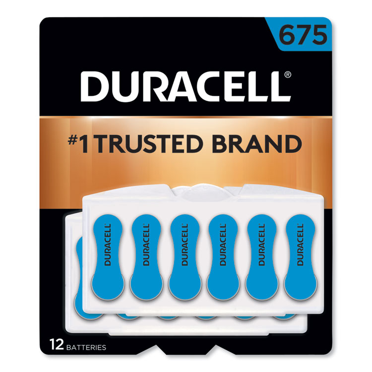 Duracell - Hearing Aid Battery, #675, 12/Pack