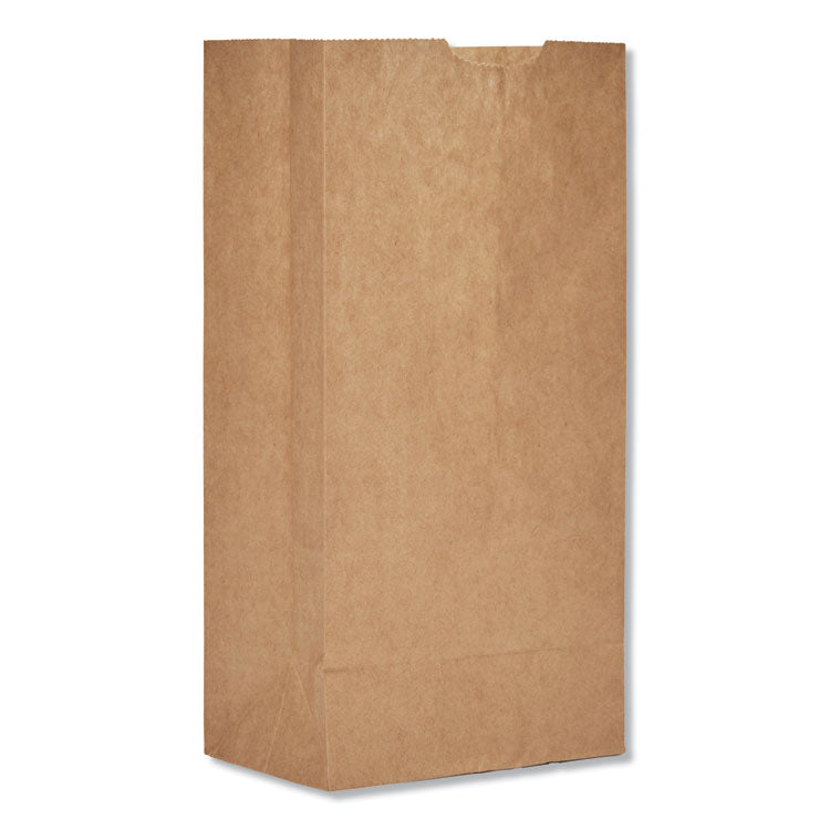 General - Grocery Paper Bags, 30 lb Capacity, #4, 5" x 3.33" x 9.75", Kraft, 500 Bags