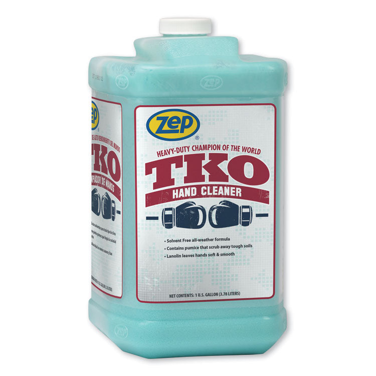 Zep - TKO Hand Cleaner, Lemon Lime Scent, 1 gal Bottle, 4/Carton