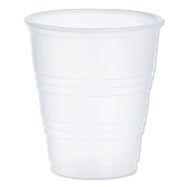 Dart - High-Impact Polystyrene Cold Cups, 5 oz, Translucent, 100/Pack