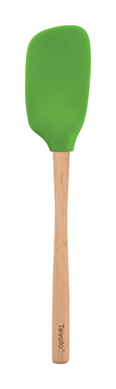 TOVOLO - Tovolo Flex-Core Spring Green Silicone/Wood Spoonula