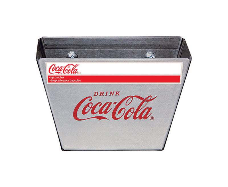 TABLECRAFT - TableCraft Coca-Cola Silver Stainless Steel Bottle Cap Catcher