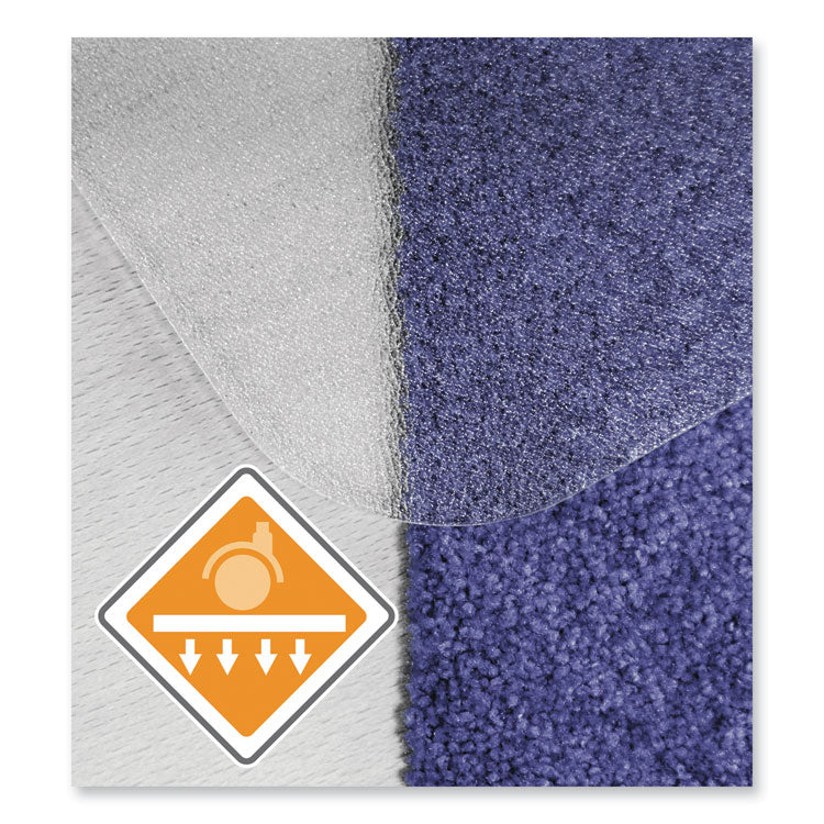 Floortex - Cleartex Unomat Anti-Slip Chair Mat for Hard Floors/Flat Pile Carpets, 35 x 47, Clear