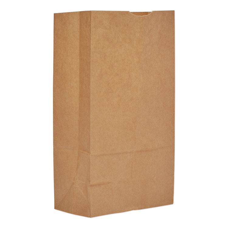 General - Grocery Paper Bags, #12, 7.06" x 4.5" x 13.75", Kraft, 500 Bags