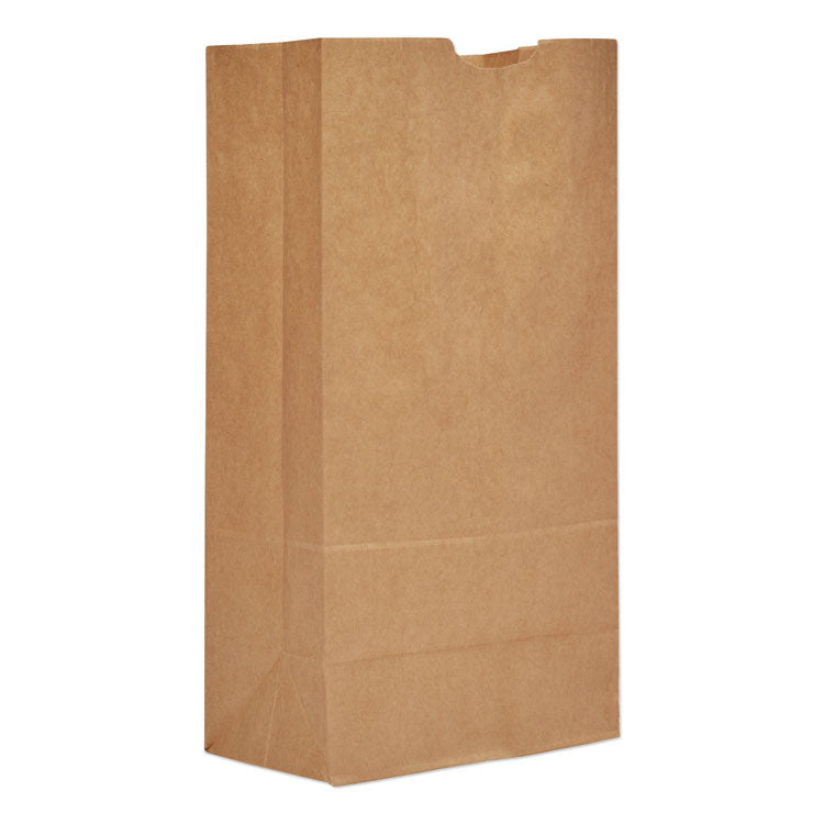 General - Grocery Paper Bags, 57 lb Capacity, #20, 8.25" x 5.94" x 16.13", Kraft, 500 Bags