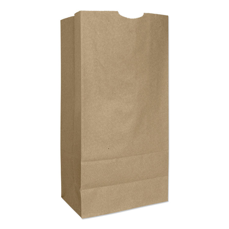 General - Grocery Paper Bags, 50 lb Capacity, #16, 7.75" x 4.81" x 16", Kraft, 500 Bags
