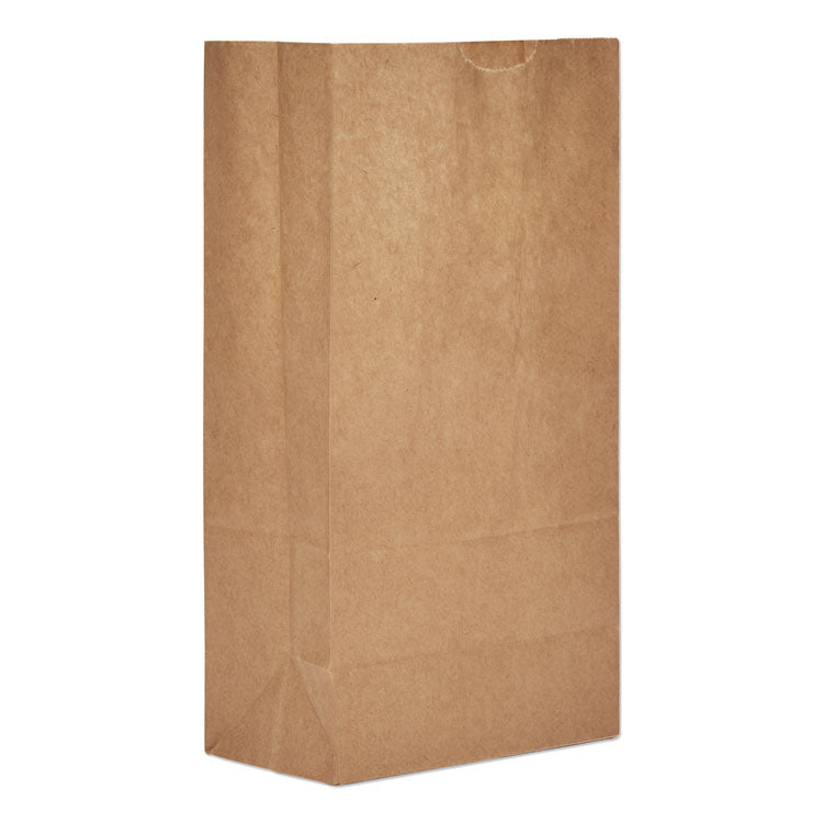 General - Grocery Paper Bags, 50 lb Capacity, #5, 5.25" x 3.44" x 10.94", Kraft, 500 Bags