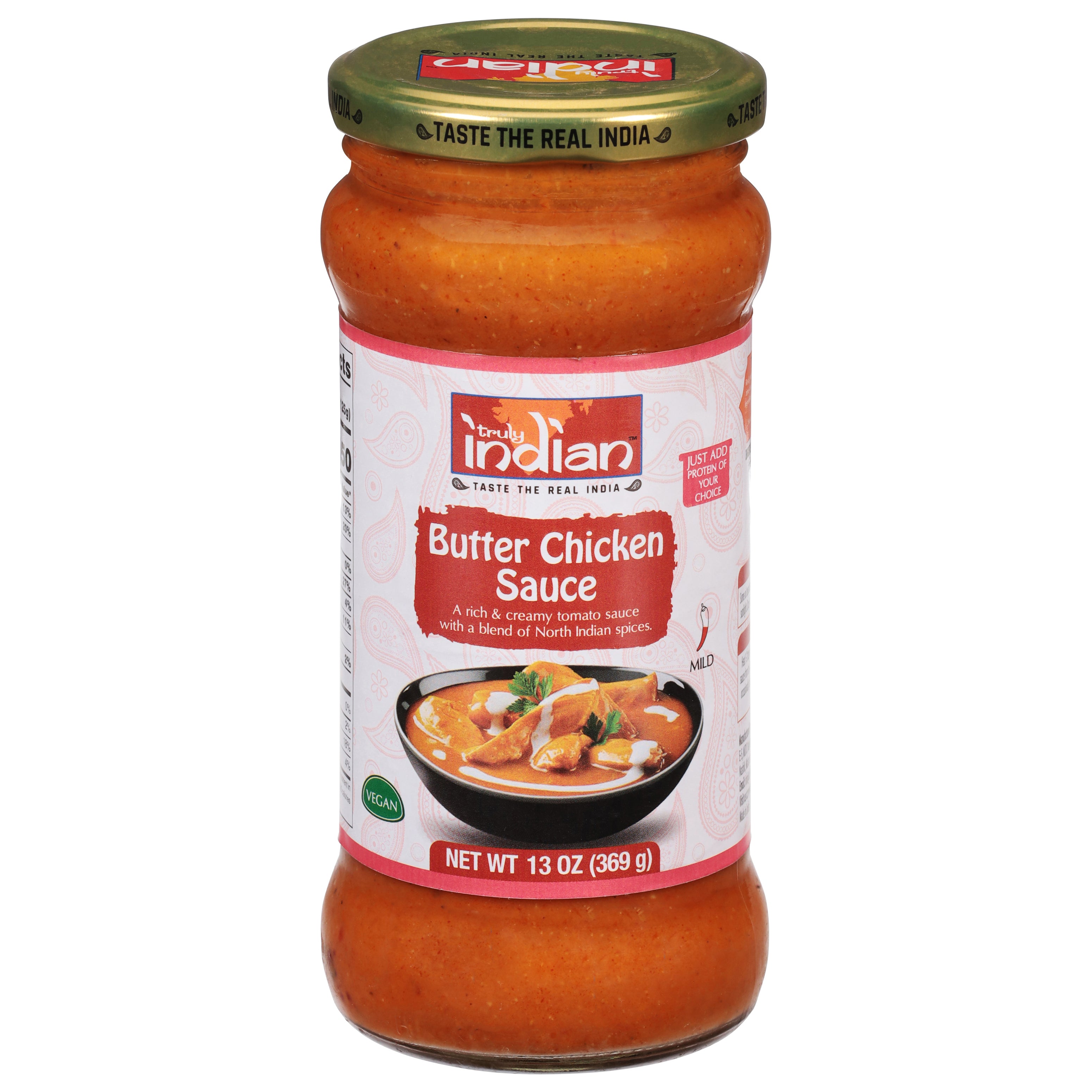 Truly Indian Butter Chicken Sauce 13 oz - Case of 6