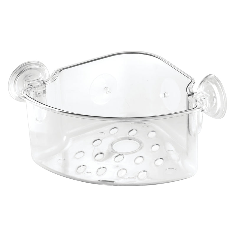 IDESIGN - iDesign Power Lock Clear Plastic Shower Basket [52720]