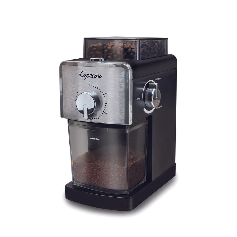 CAPRESSO - Capresso Black Plastic/Steel 8 oz Coffee Grinder