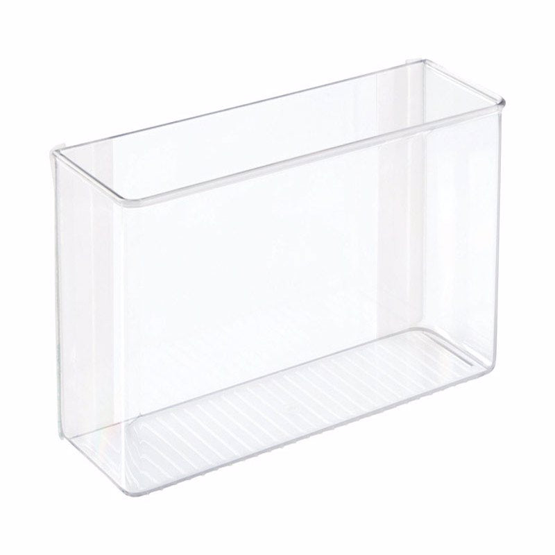 IDESIGN - iDesign Affixx Linus 6-1/2 in. H X 3-1/2 in. W X 11 in. L Clear Cabinet Organizer